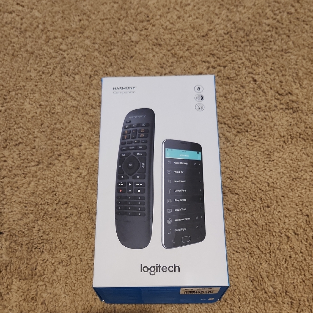 Logitech Harmony Companion Remote in Black